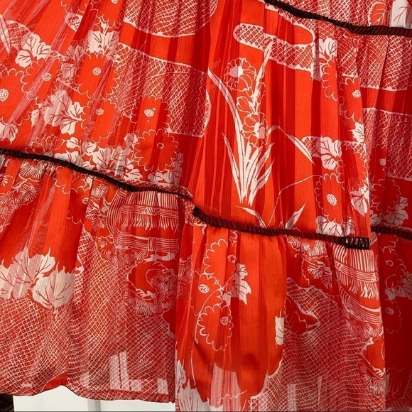 Urban Outfitters Pippa Chiffon Mini Dress - S - Picture 9 of 9